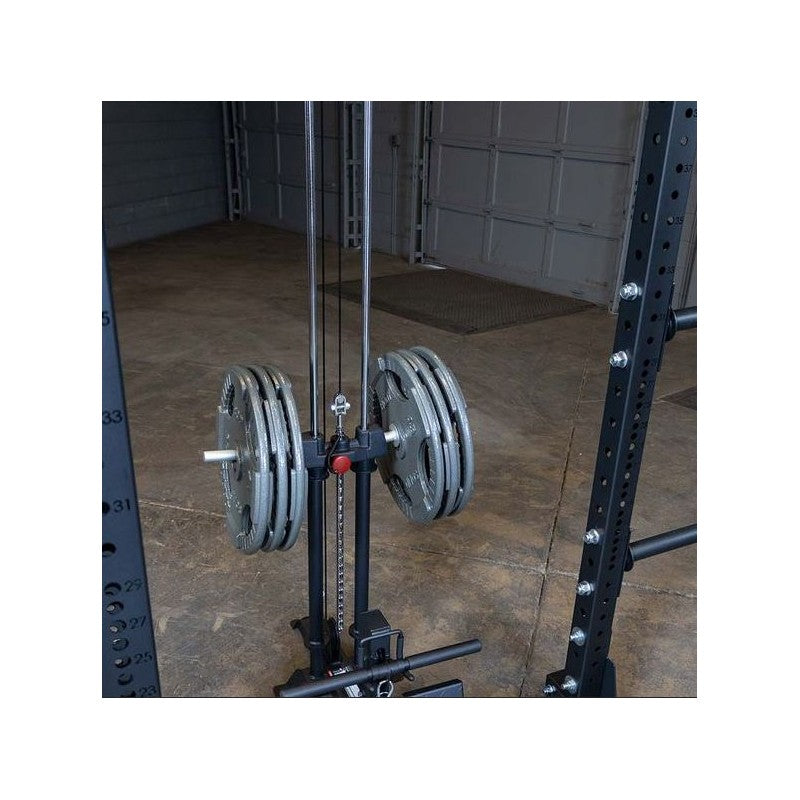 Body Solid Lat/Row Attachment zu Power Rack SPR500 (SPRHLA)