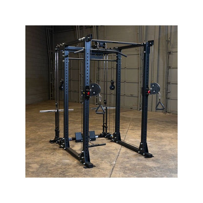 Set-Angebot - Body Solid GPR400 Power Rack + Functional Trainer 2x95kg + Universalbank + 135kg Langhantel-Satz