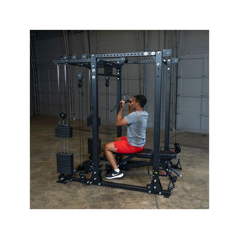 Set-Angebot - Body Solid GPR400 Power Rack mit Functional Trainer 2 x 95kg