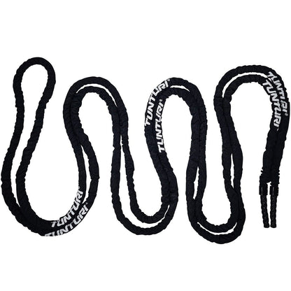 Tunturi Pro Battle Rope mit Schutzhülle 15m, 38mm (14TUSCF084 )