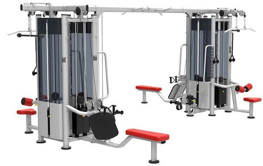 Impulse Fitness 8-Stationen-Turm (IT9327+OPT+IT9327)