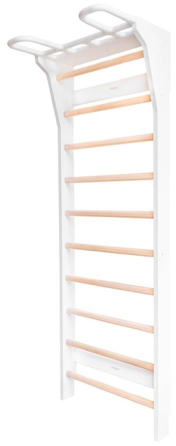 Fitwood Sprossenwand AARNI weisses Holz-Birke