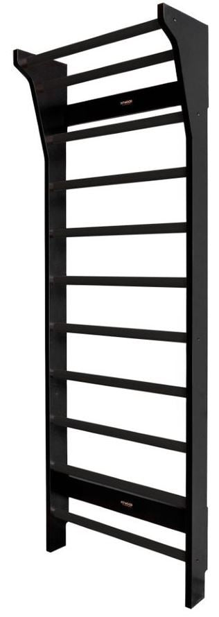Fitwood Sprossenwand TAIMI schwarzes Holz
