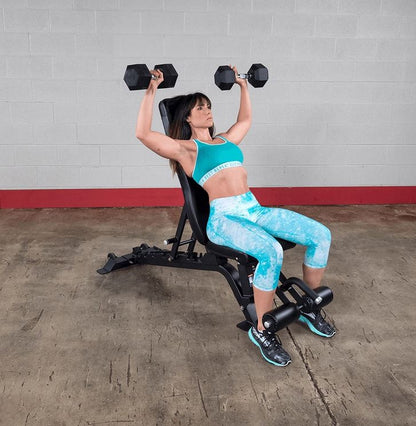 Body Solid Pro Club Line Universalbank mit Fussrolle SFID425