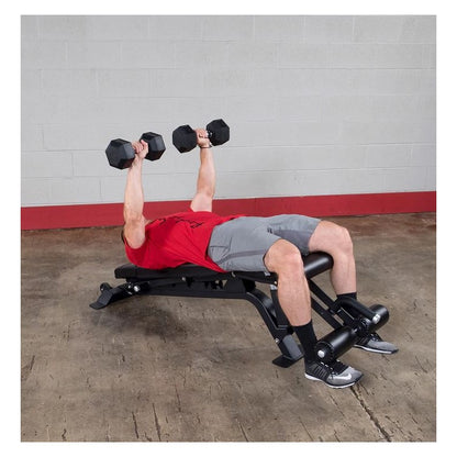 Body Solid Pro Club Line Universalbank mit Fussrolle SFID425