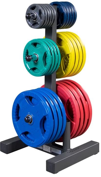 Body Solid Scheibenständer mit Stangenhalterung 50mm WT46