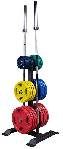 Body Solid Scheibenständer Premium mit Stangenhalterung 50mm GWT56