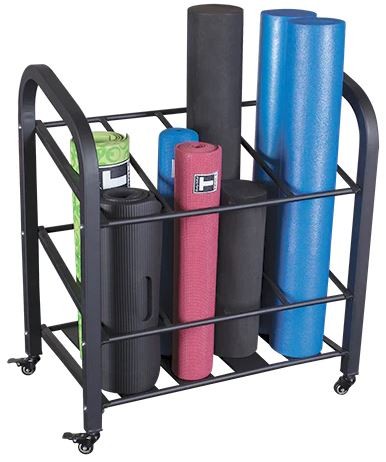 Body Solid  Aufbewahrungswagen mit Rollen (GYR500)