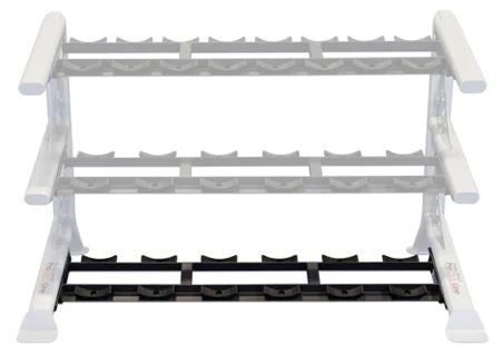 Body Solid Pro Club Line Ständer Modular - Kurzhantel-Ablagen mit Gummischalen (SDKRSD)