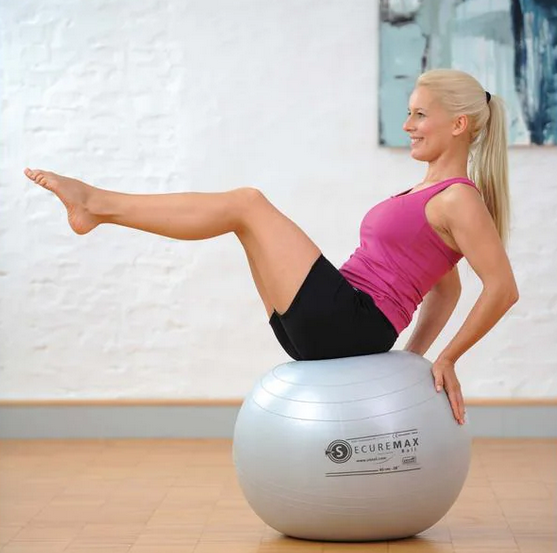 Sissel Securemax Gymnastikball silber