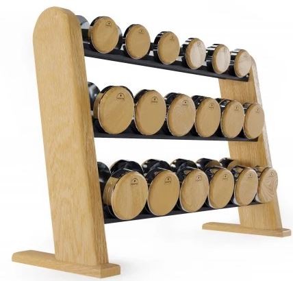 NOHrD DumbBells Set Eiche 5-25kg