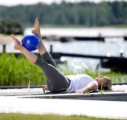 Sissel Pilates Soft Ball blau