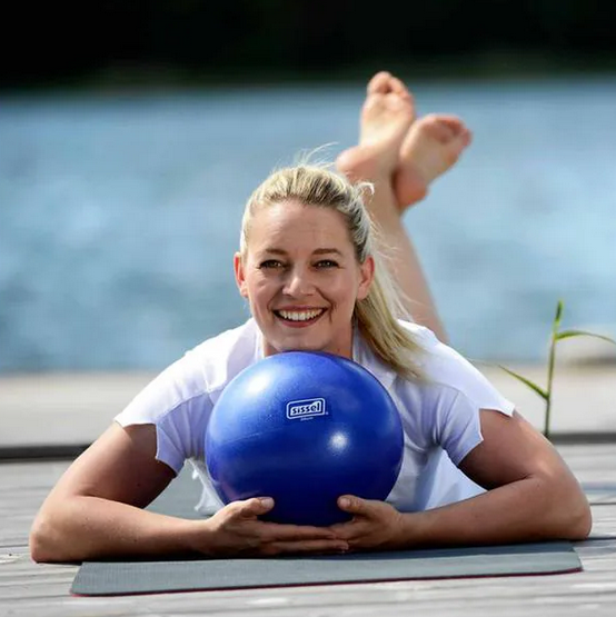 Sissel Pilates Soft Ball blau