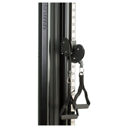 Lojer Doppelzugapparat Speed Pulley 80 schwarz