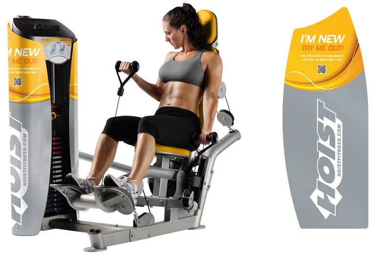 Personalisierte Gewichtsmagazinverkleidung Standard für Hoist Fitness RS- und HD-Kraftgeräteserie
