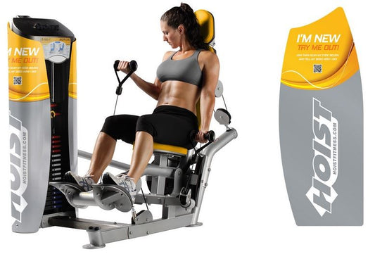 Personalisierte Gewichtsmagazinverkleidung Standard für Hoist Fitness RS- und HD-Kraftgeräteserie