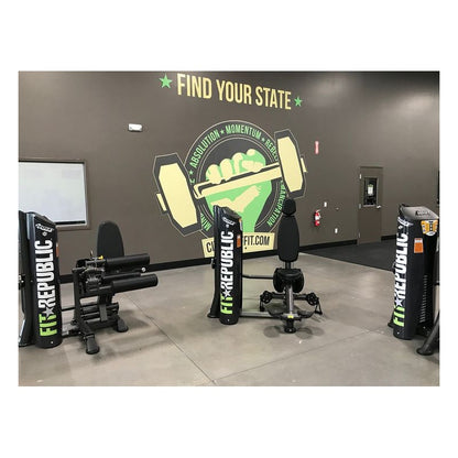Personalisierte Gewichtsmagazinverkleidung Medium für Hoist Fitness HD-Kraftgeräte 3200/3403/3700