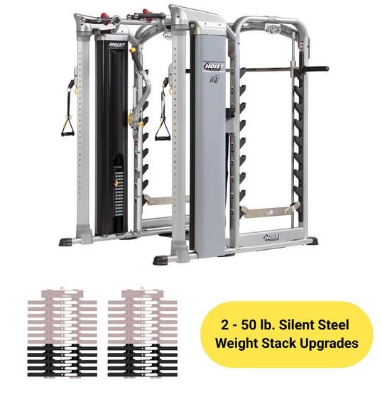 Hoist Fitness 2 x 22,5kg Zusatzgewichte zu Functional Trainer Mi6/Mi7 und H8 (Mi-Weight-Up)