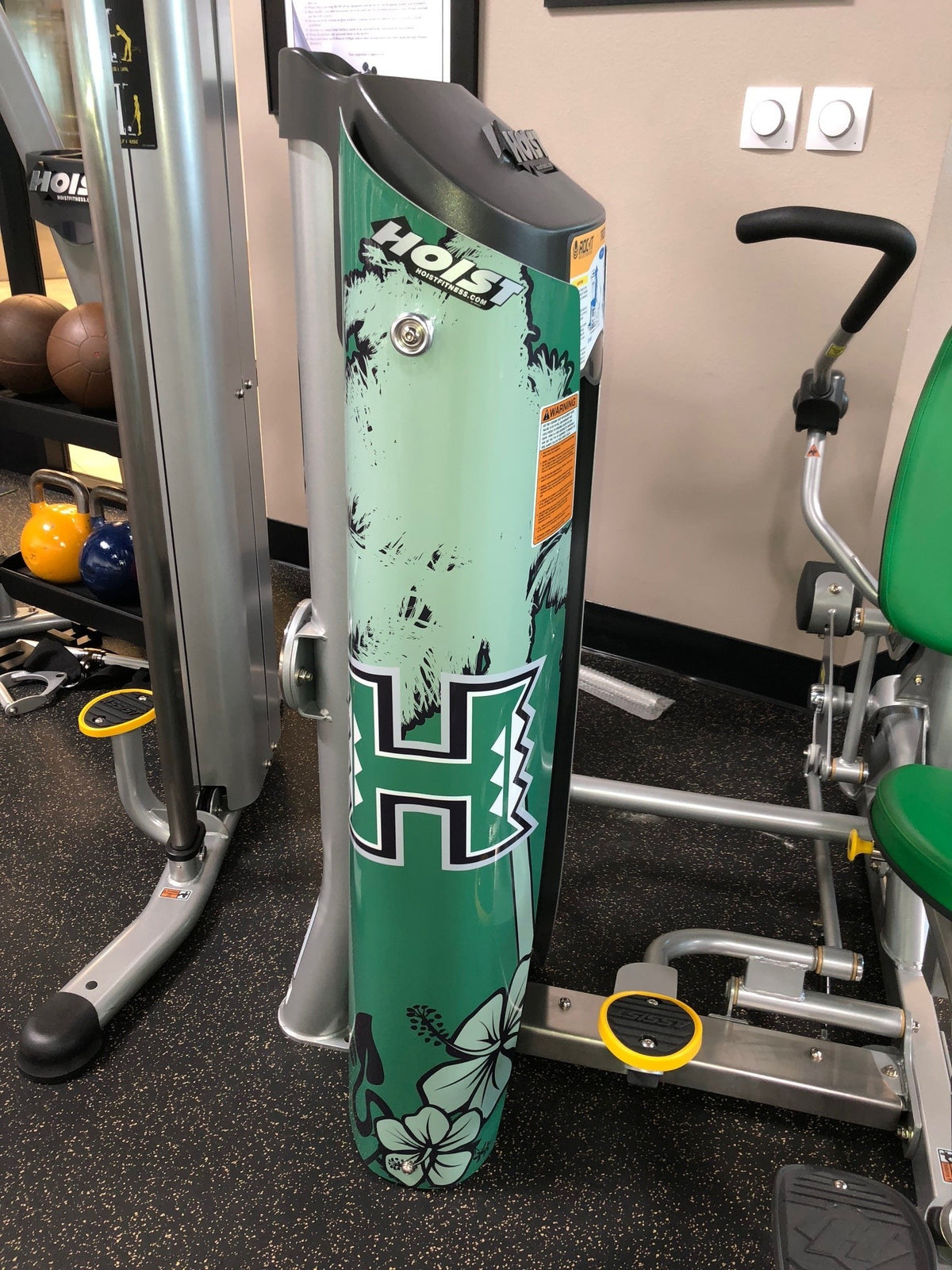Personalisierte Gewichtsmagazinverkleidung Medium für Hoist Fitness HD-Kraftgeräte 3200/3403/3700