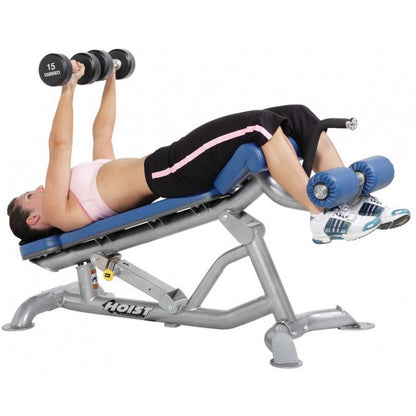 Hoist Fitness Super Adjustable Flat/Decline Bench (CF-3162)