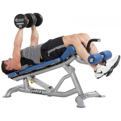 Hoist Fitness Super Adjustable Flat/Decline Bench (CF-3162)