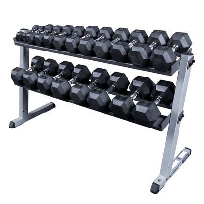 Body Solid Kurzhantelständer breit 2-lagig GDR60