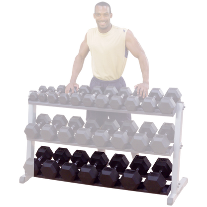 Body Solid Kurzhantelständer breit 2-lagig GDR60