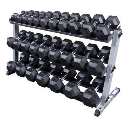 Body Solid Kurzhantelständer breit 2-lagig GDR60