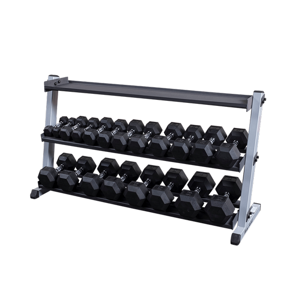Body Solid Kurzhantelständer breit 2-lagig GDR60