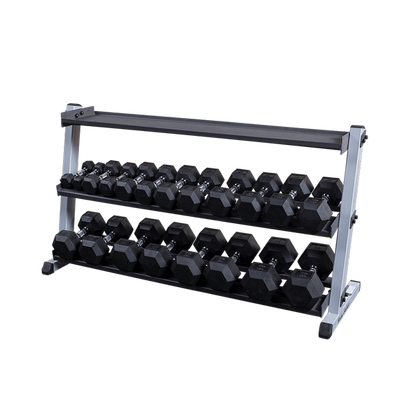 Body Solid Kurzhantelständer breit 2-lagig GDR60