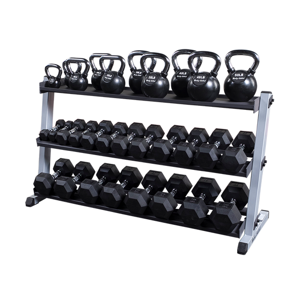 Body Solid Kurzhantelständer breit 2-lagig GDR60