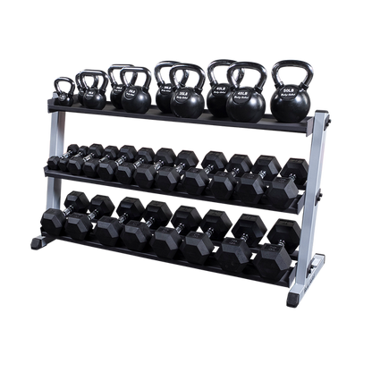 Body Solid Kurzhantelständer breit 2-lagig GDR60