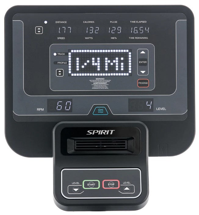 Spirit Fitness Commercial CU800+ LED Ergometer