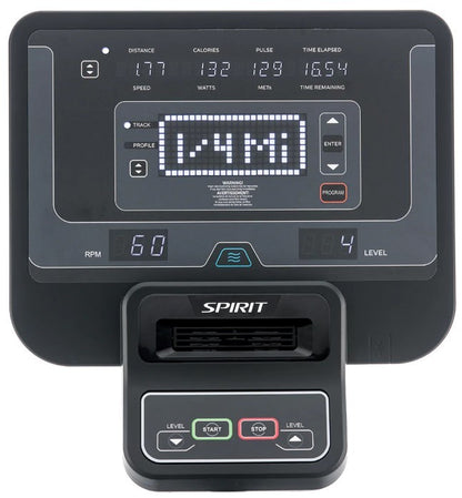 Spirit Fitness Commercial CR800+ LED Liegeergometer