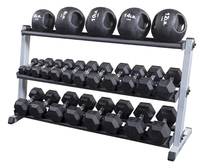 Body Solid Ballablage zu Kurzhantel-Ständer horizontal, breit (GMRT6)