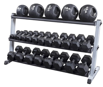 Body Solid Ballablage zu Kurzhantel-Ständer horizontal, breit (GMRT6)