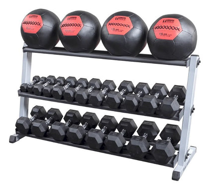 Body Solid Ballablage zu Kurzhantel-Ständer horizontal, breit (GMRT6)