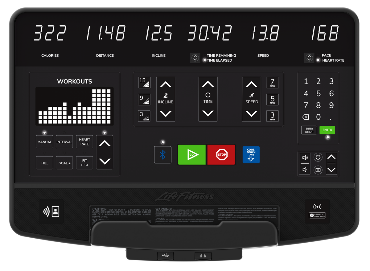 Life Fitness Club Series + SL Laufband
