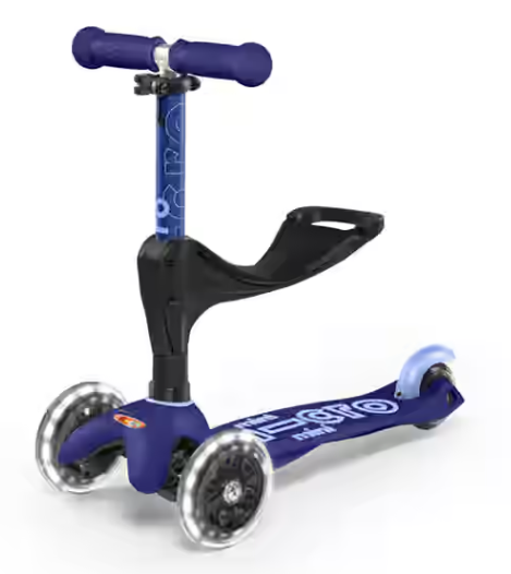 Micro Mini Micro 3in1 Deluxe Plus LED Blue (MMD145)