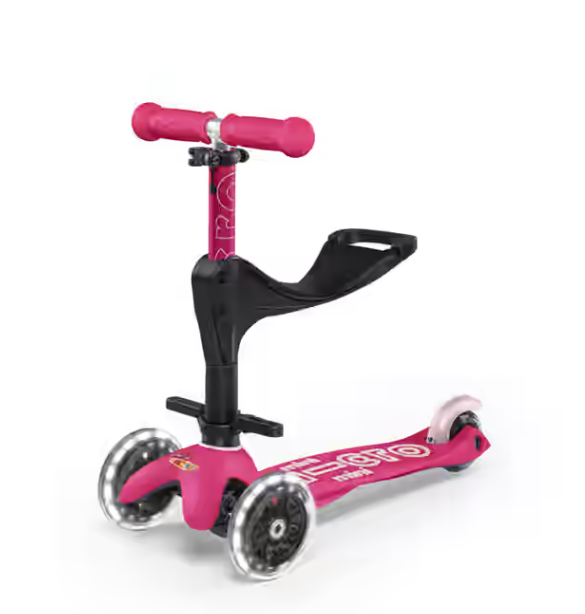 Micro Mini Micro 3in1 Deluxe Plus LED Pink (MMD146)
