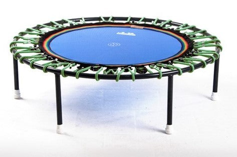 Trimilin Trampolin Vivo 120 Plus mit blauer Sprungmatte und Klappbeinen