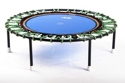 Trimilin Trampolin Vivo 120 Plus mit blauer Sprungmatte und Klappbeinen