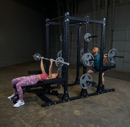 Body Solid PRO Club Line Commercial Double Half Rack (SPR500DBL)