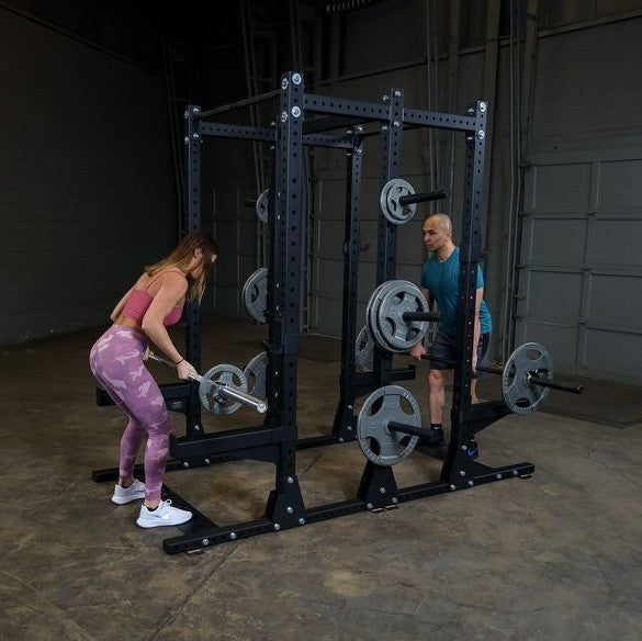 Body Solid PRO Club Line Commercial Double Half Rack (SPR500DBL)