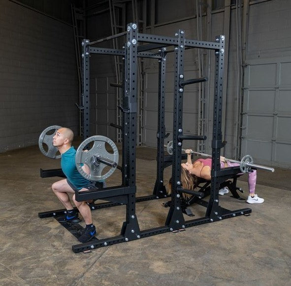 Body Solid PRO Club Line Commercial Double Half Rack (SPR500DBL)