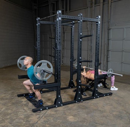 Body Solid PRO Club Line Commercial Double Half Rack (SPR500DBL)