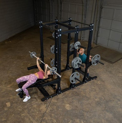 Body Solid PRO Club Line Commercial Double Half Rack (SPR500DBL)