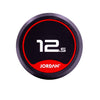 Jordan Kurzhanteln gummiert von 2,5-50kg in 2,5kg-Schritten (JTFDSRN2)