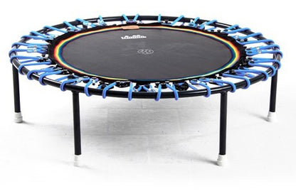 Trimilin Trampolin Vivo 100 Plus mit schwarzer Sprungmatte und Klappbeinen