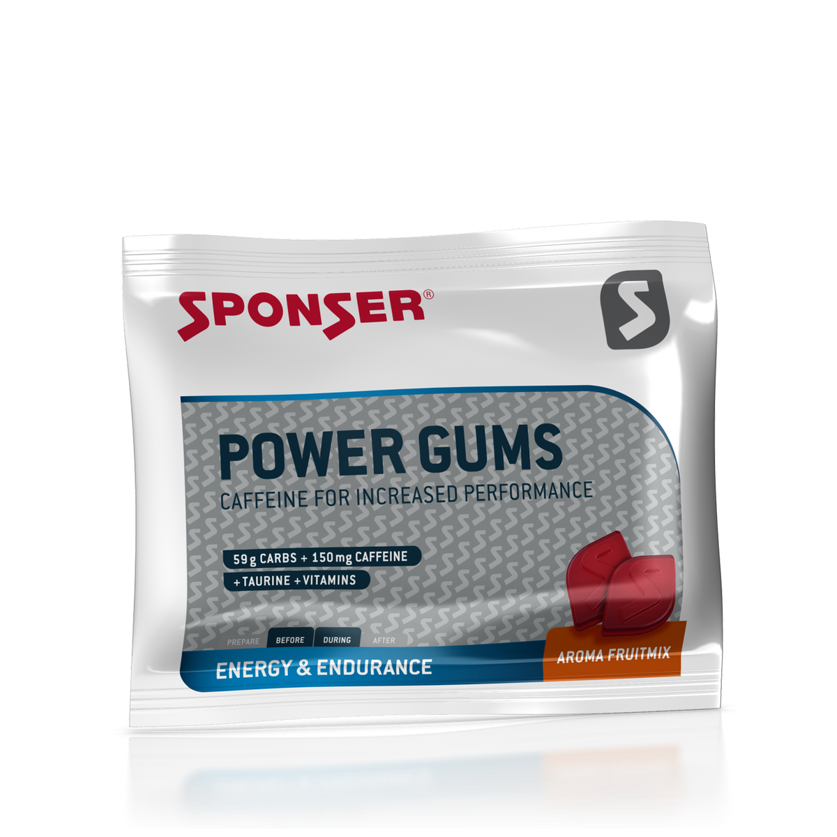 Sponser Red Power Gums 20 x 75g